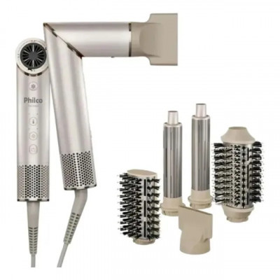 Secador De Cabelos Philco PSC3500 4 Em 1: Motor BLDC e design dobrável