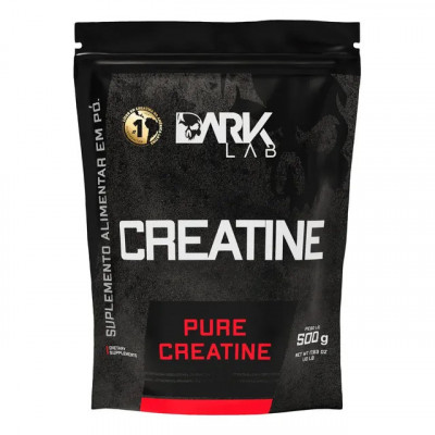 Creatina Dark Lab Premium Pure em pó Sem sabor x 500g — suplemento em pó não aromatizado