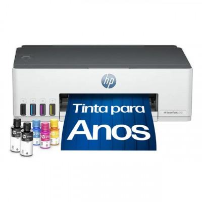 Review: Impressora HP Smart Tank 210 — Tanque de Tinta Colorida com Wi‑Fi