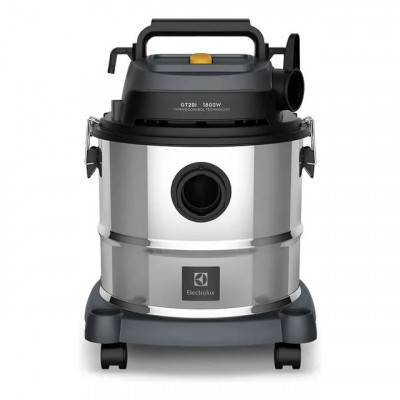 Aspirador Electrolux GT20i: Pó e Água, Sopro e Inox com 1800W
