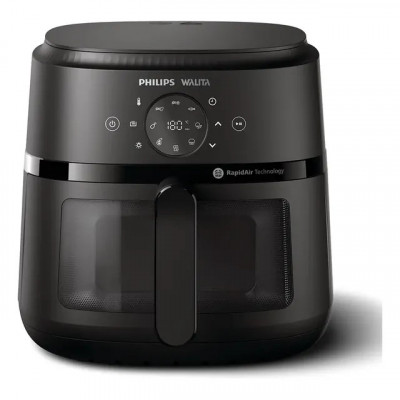 Fritadeira Airfryer Digital Philips Walita NA230/00 Negro