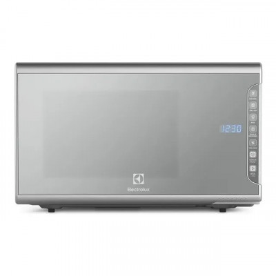 Micro-ondas Electrolux 31L MI41S com painel integrado e acabamento em aço inox espelhado