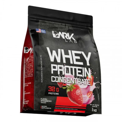 Whey Protein Concentrado 1kg Morango Dark Lab — review objetiva