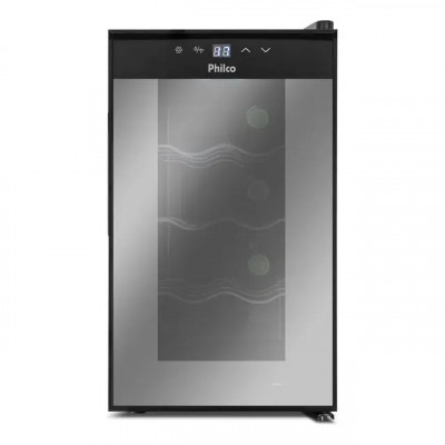 Adega Philco Pad8: Adega com Display Eletrônico e capacidade para 8 garrafas