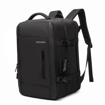 Mochila Para Notebook Impermeável com Porta USB e Senha Para Homem — proteção, carga e segurança