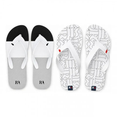 Kit 2 Pares Chinelo Masculino Reserva Confortável e Macio Ptocinza e R 41/42
