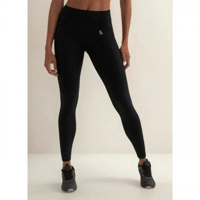 Calça Legging Lupo Fitness Cintura Alta Preta Sem Costura — Review