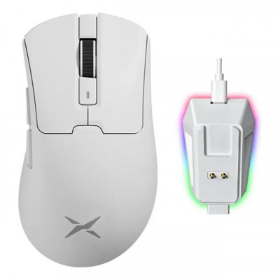 Review: Delux M900pro Mouse Gamer Sem Fio 8000hz Paw3395 com Dock (Branco)