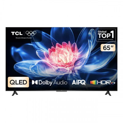 Smart TV TCL 65'' QLED 4K T6C — Google TV com HDR10+