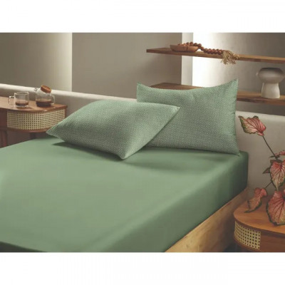Jogo de Cama Simples 3pçs Queen Slim Organic Altenburg