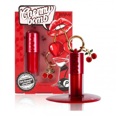 Gloss Labial Cherry Bomb Pam By Pamella (5g) — Vermelho