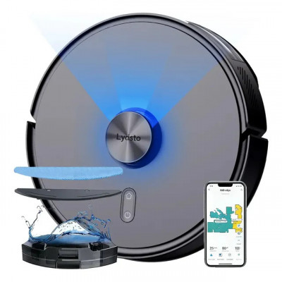 Robô Aspirador de Pó Lydsto R1d — 4 em 1 com LDS e compatível com Xiaomi Home