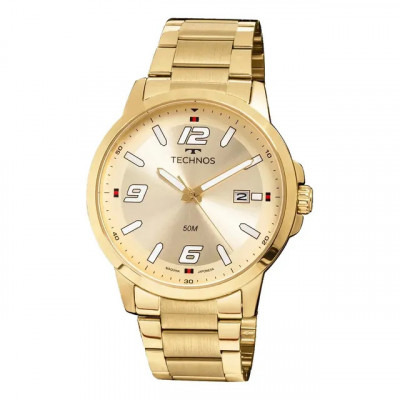 Relógio Technos Masculino Racer Dourado - 2315law/1x: review objetiva