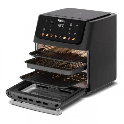 Fritadeira Air Fryer Philco 16 Litros Paf16c Preto — Capacidade para porções maiores