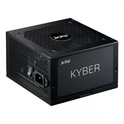 Fonte XPG Kyber 850W 80 Plus Gold com Cabo — potência e eficiência em preto