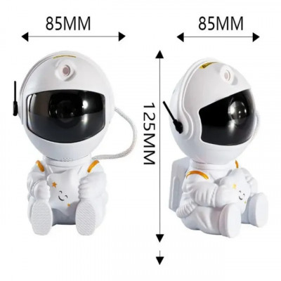 Astronauta Para Quarto Com Luz Nebulosa E Galáxia Tedy cc — decoração e iluminação temática