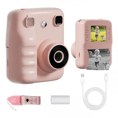 Câmera Instantânea Inova Cases Digital Polaroid Rosa para Crianças com Impressão Térmica — review