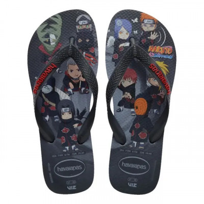 Chinelo Havaianas Naruto Shippuden Original Top Akatsuki — tema do clã Akatsuki
