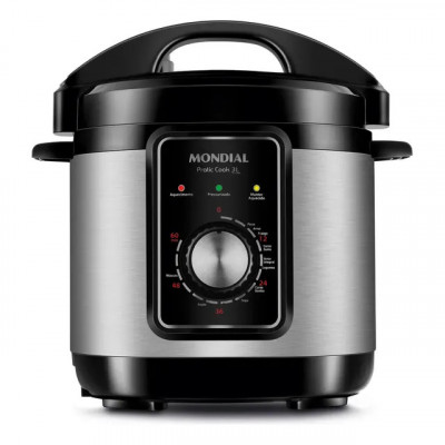 Panela de Pressão Elétrica Mondial 3L 700W — modelo PE-47-3L-I