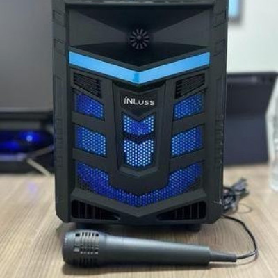 Caixa De Som Amplificada 2000w Bluetooth