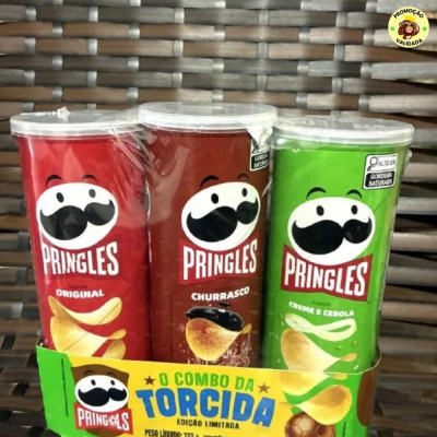 Salgadinho Batata Frita Pringles Tripack