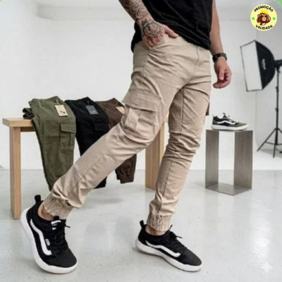 Calça Jogger Cargo Masculina