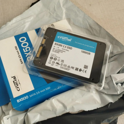 Crucial BX500 1TB SSD SATA III 2,5 Pol.