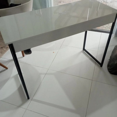 Escrivaninha Industrial 110cm Mesa Estudo