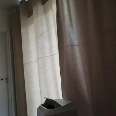 Cortina Blackout Cinza 3x2,8m Laura Enxovais