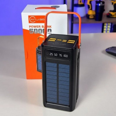 Carregador Portátil Solar Turbo 50.000mah