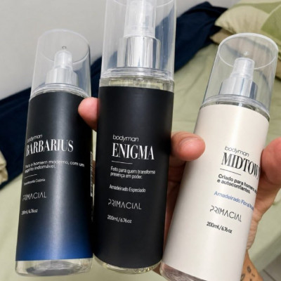 Kit Body Splash Primacial: Barbarius + Enigma + Midtown 200ml