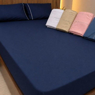 Jogo De Lençol 400 Fios Cama Queen 3 Pçs