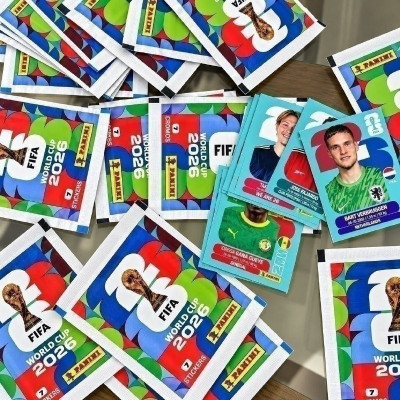 Kit 70 Figurinhas Álbum Copa do Mundo 2026