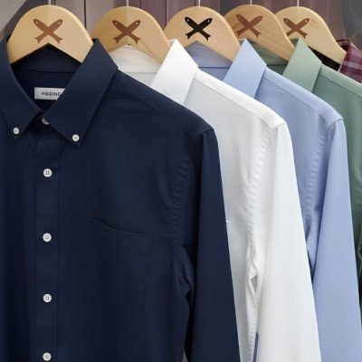 Camisa Básica Manga Longa Slim Hering (4 cores)