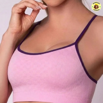 Top Selene Com Bojo Removível Fitness