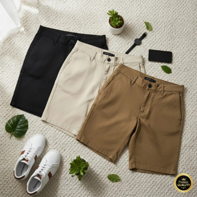 Kit 3 Bermuda Masculina Sarja e Jeans