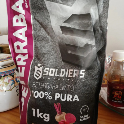 Beterraba Pó 1kg Soldiers Nutrition