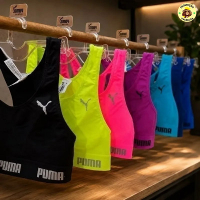 TOP DE QUALIDADE PRAS MENINAS Top Puma Alta Sustentacao