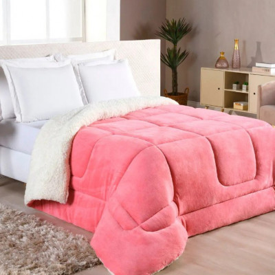 🛏️ Edredom Sherpa Cobertor Casal Queen