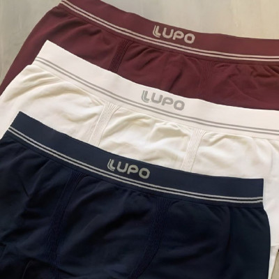 Kit 6 Cuecas Boxer Lupo Sem Costura