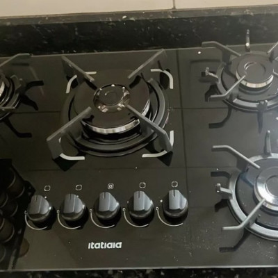 Fogão Cooktop 5 Bocas Itatiaia Trempe Ferro Fundido