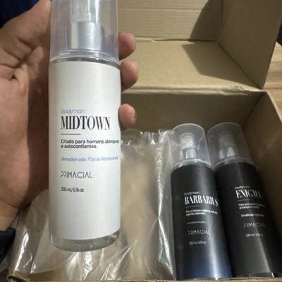 Kit Body Splash Masculino Barbarius Enigma Midtown