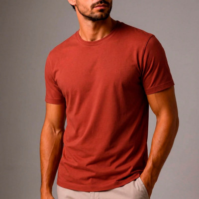 Camiseta Básica Ogochi Masculina Lisa Premium