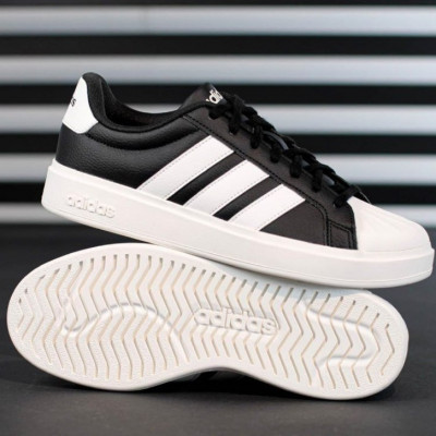Tênis Streettalk Adidas - Preto E Off White