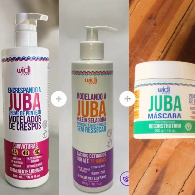 Widi Care Kit (Creme + Geleia + Máscara Reconstrutora)
