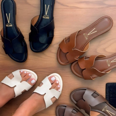 Sandália Rasteirinha Vizzano (5 cores)