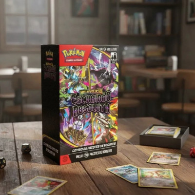 Combo de Booster Pokémon ME05 Escuridão Absoluta