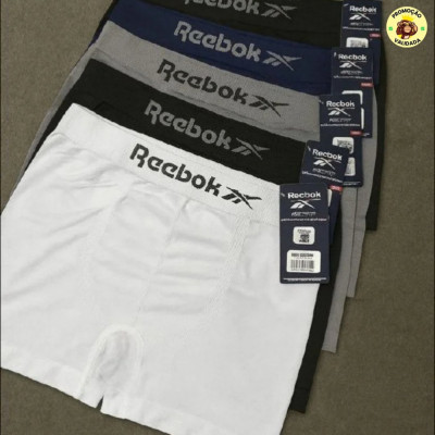 Kit 6 Cuecas Boxer Reebok Classic Microfibra