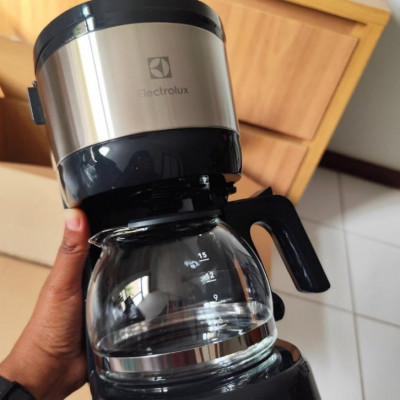 Cafeteira Electrolux Inox 600ml 15 xicaras
