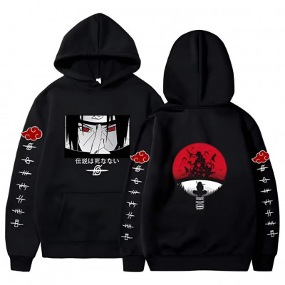 Moletom Canguru Itachi Uchiha Akatsuki Konoha